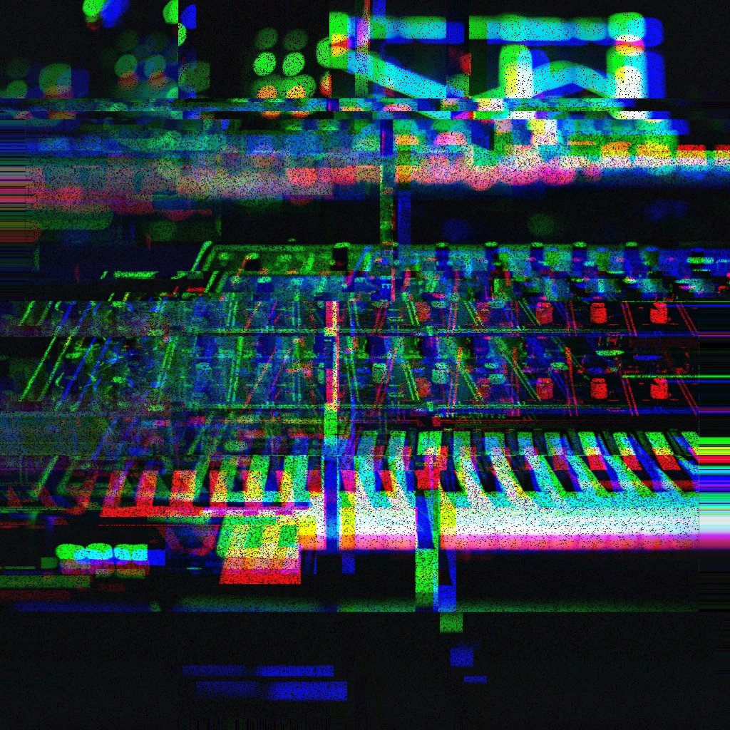 GLITCH IMAGE SYNTHESIZERの加工例