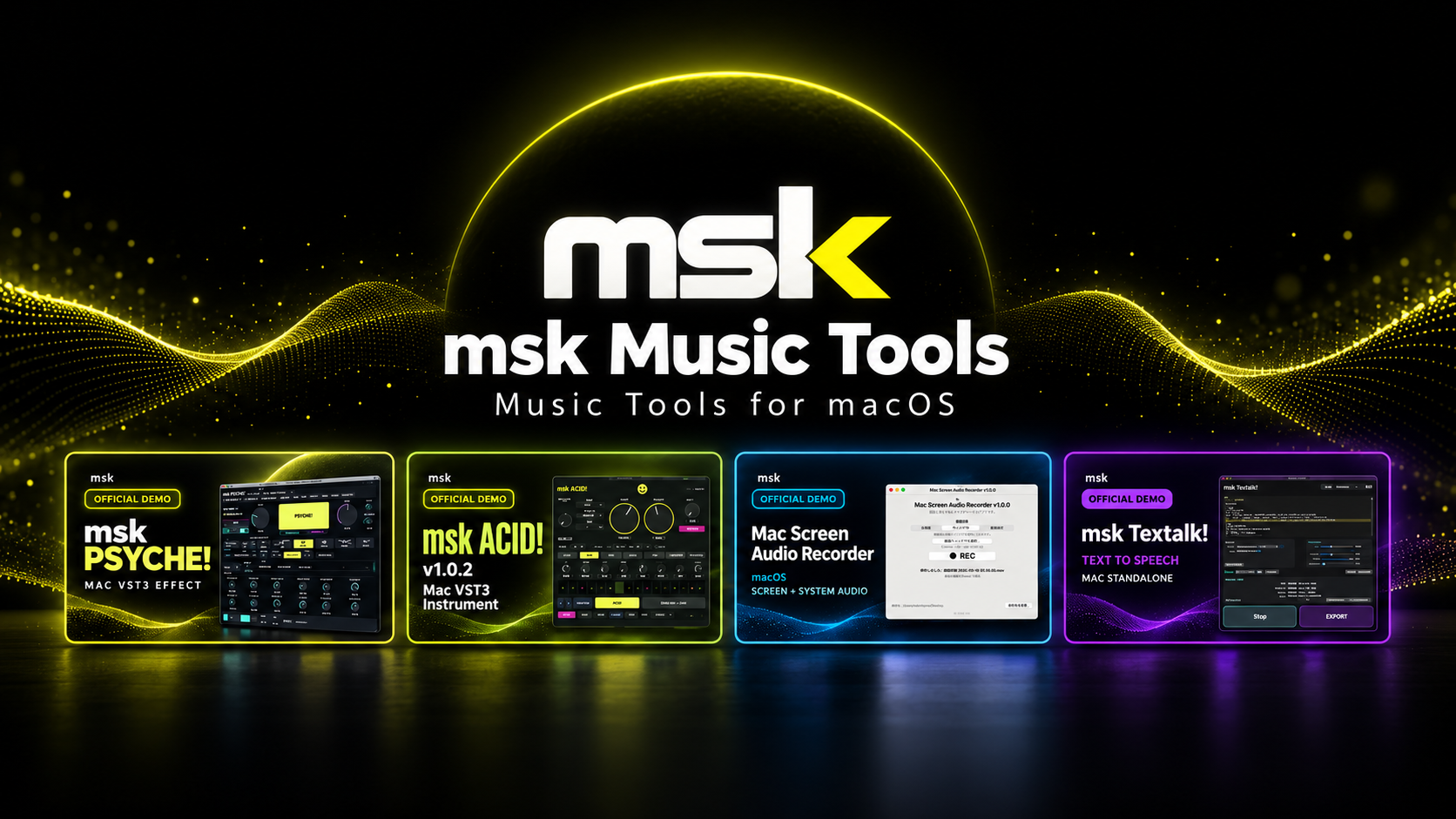 msk Music Tools — Music Tools for macOS