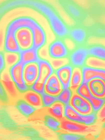 PSYCHEDELIC EFFECTのアニメーション加工例