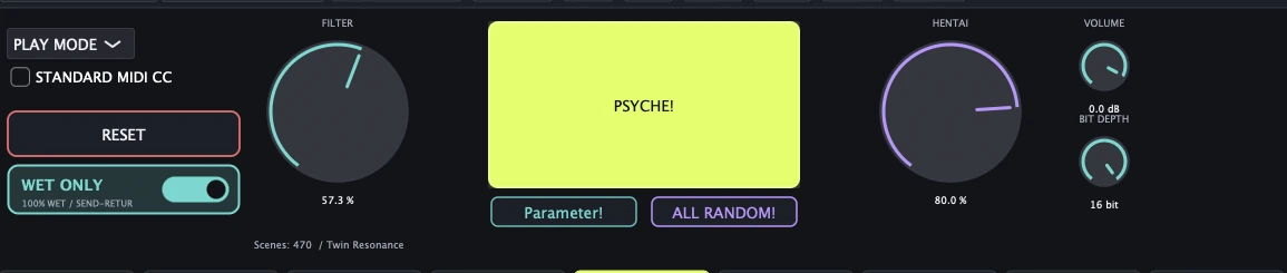 FILTER PSYCHE HENTAI controls